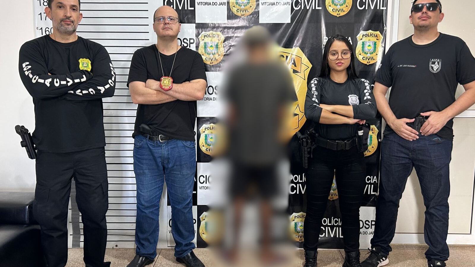 POLÍCIA CIVIL PRENDE INDIVÍDUO EM FLAGRANTE POR HOMICÍDIO PRATICADO NA REGIÃO PORTUÁRIA DO MUNICÍPIO DE VITÓRIA DO JARI